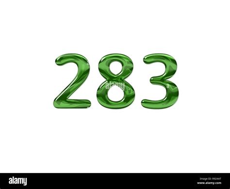 3D Lotto Number: 283 .